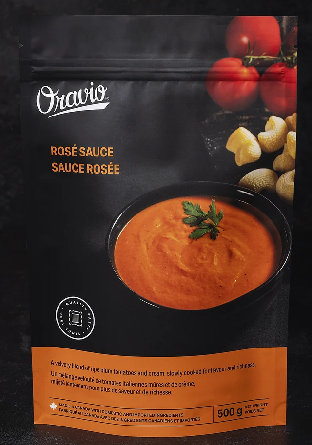Oravio Rosé Sauce package, 500 g